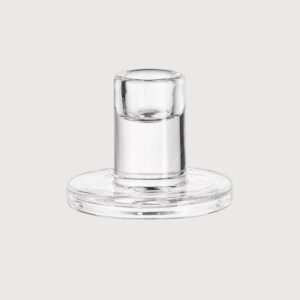 Stabkerzenhalter Glas