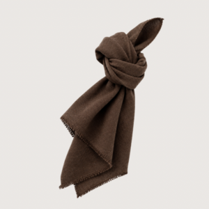 Serviette Baumwolle Braun